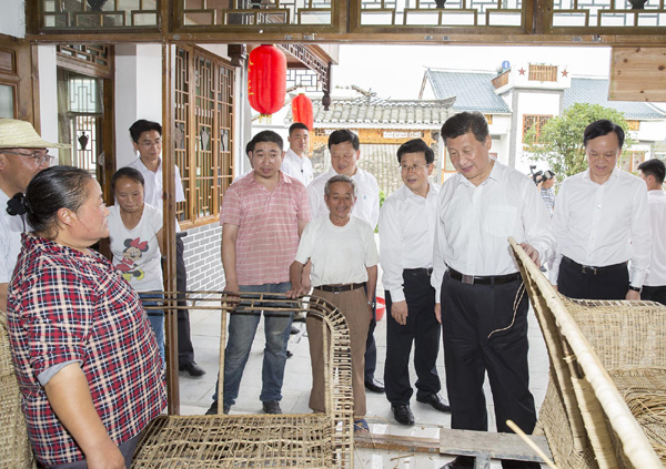 习近平考察贵州遵义花茂村